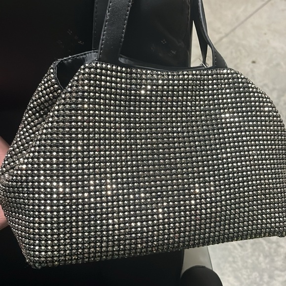 Handbags - Elegant Black Studded Women's Bag